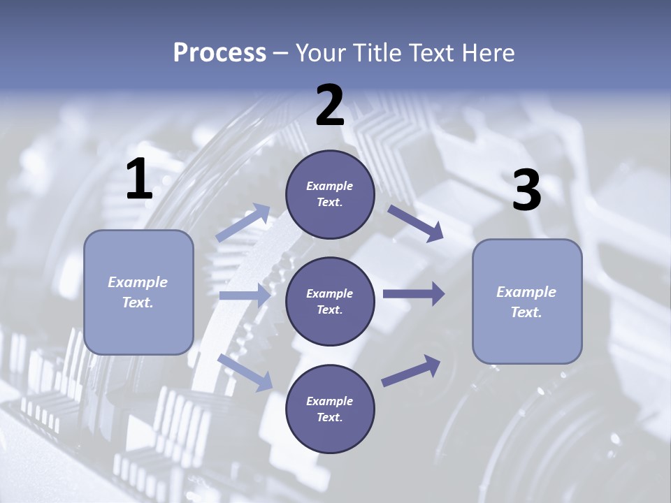 Gear Mechanical Equipment PowerPoint Template