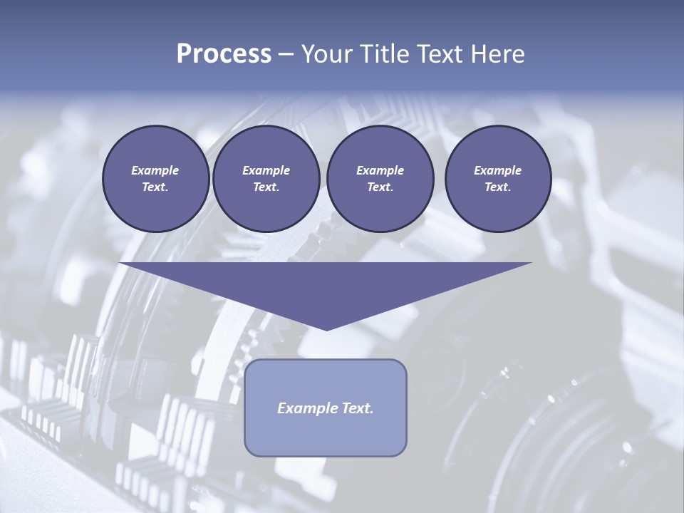 Gear Mechanical Equipment PowerPoint Template