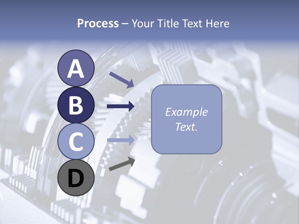 Gear Mechanical Equipment PowerPoint Template