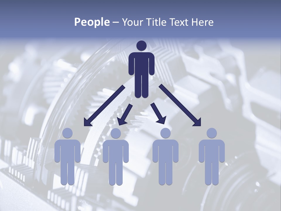Gear Mechanical Equipment PowerPoint Template