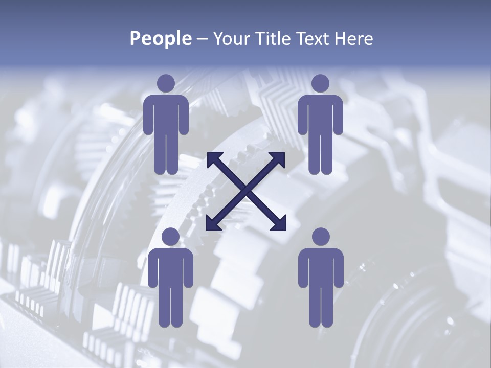 Gear Mechanical Equipment PowerPoint Template
