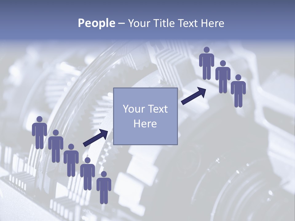 Gear Mechanical Equipment PowerPoint Template