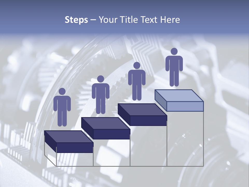 Gear Mechanical Equipment PowerPoint Template
