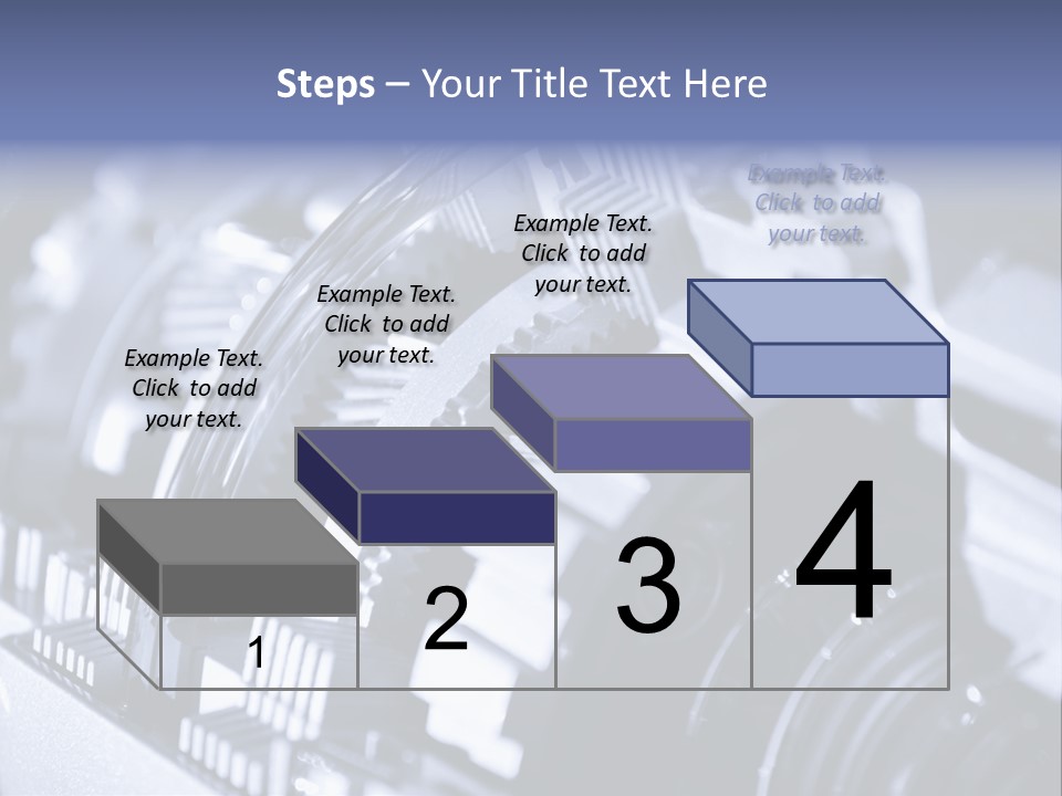 Gear Mechanical Equipment PowerPoint Template