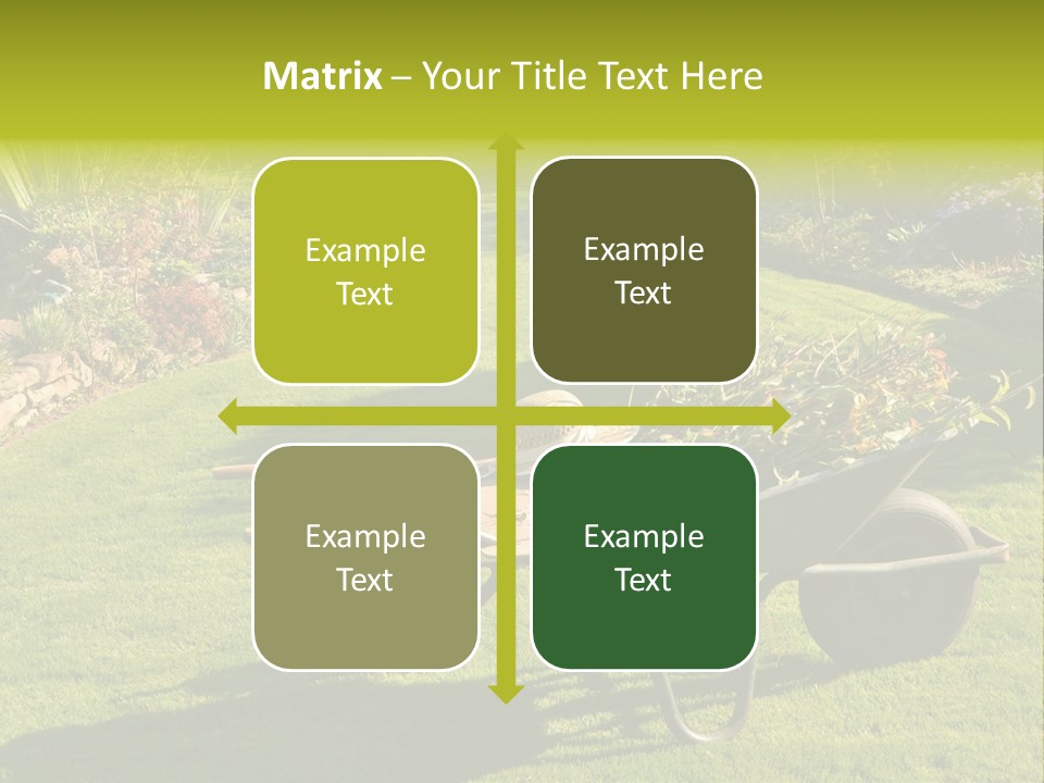 Late Summer Verdigris Embellishment PowerPoint Template