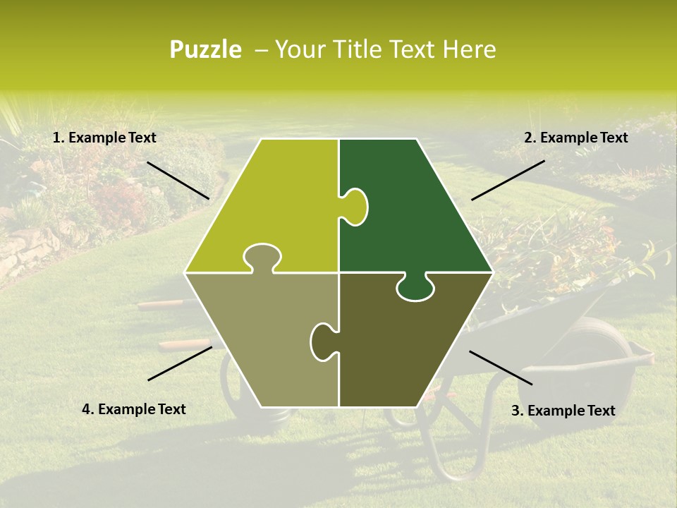 Late Summer Verdigris Embellishment PowerPoint Template