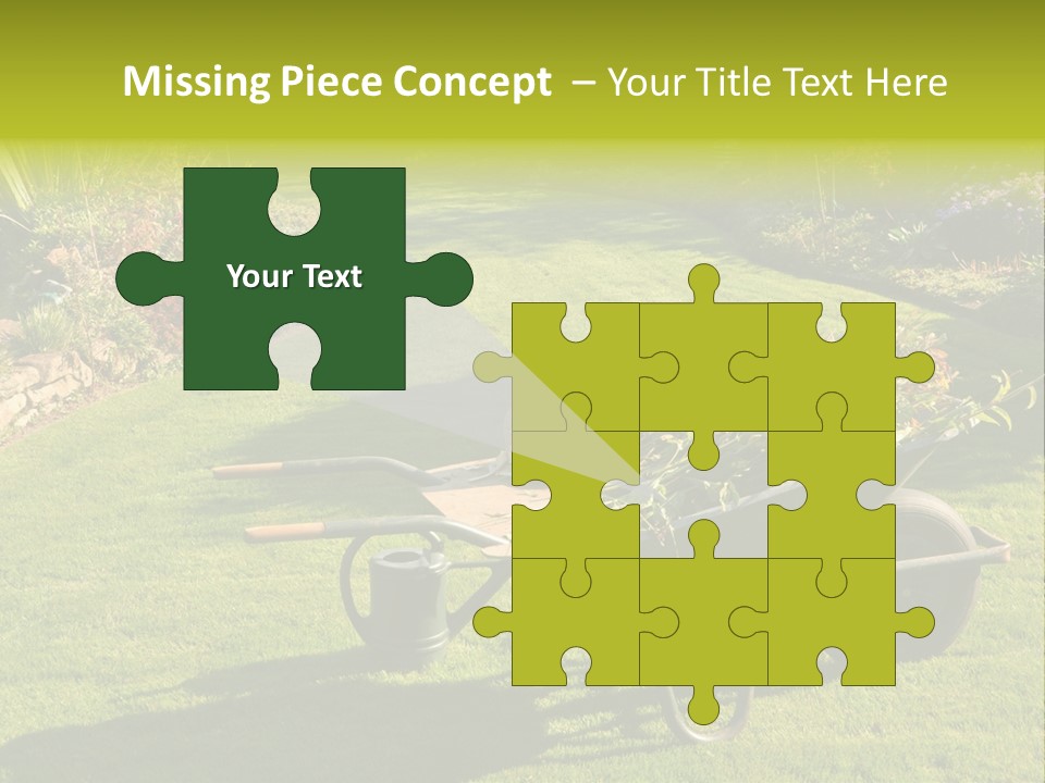 Late Summer Verdigris Embellishment PowerPoint Template