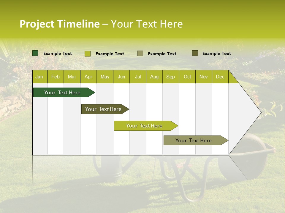 Late Summer Verdigris Embellishment PowerPoint Template