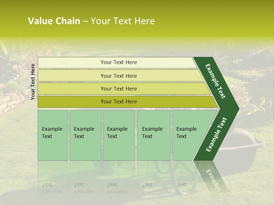 Late Summer Verdigris Embellishment PowerPoint Template
