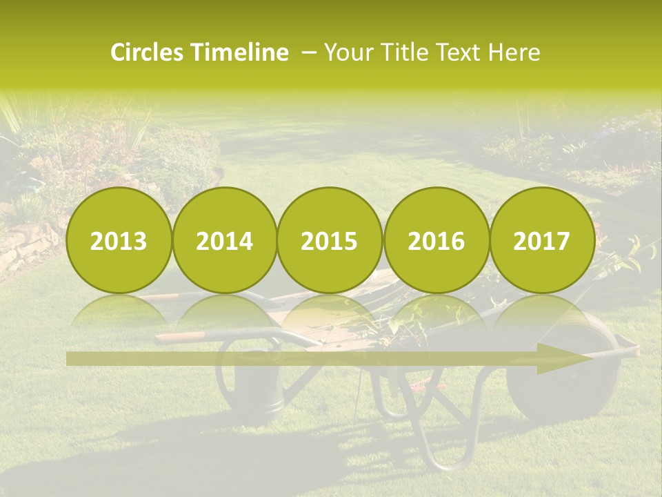 Late Summer Verdigris Embellishment PowerPoint Template