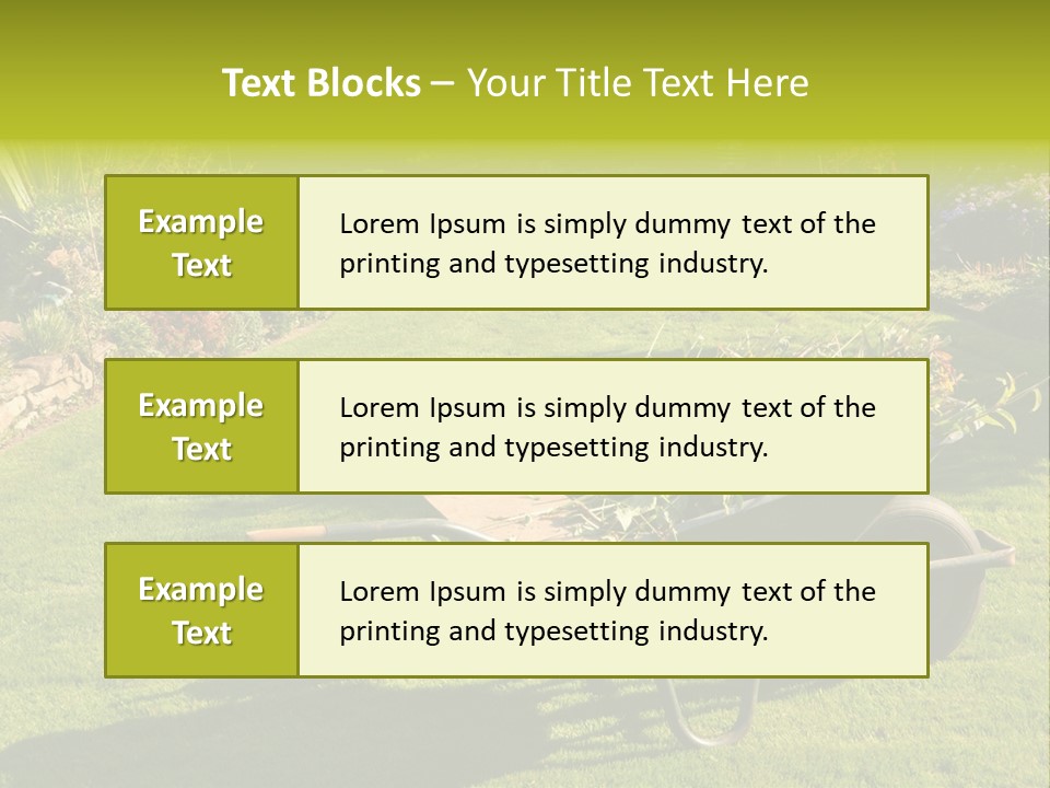 Late Summer Verdigris Embellishment PowerPoint Template