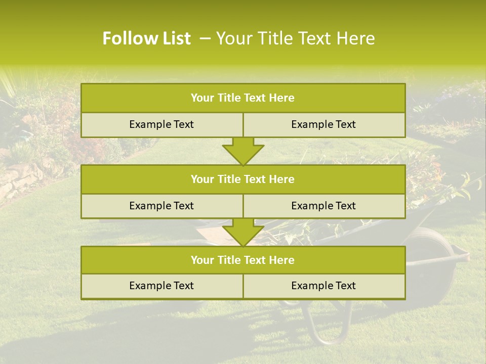 Late Summer Verdigris Embellishment PowerPoint Template