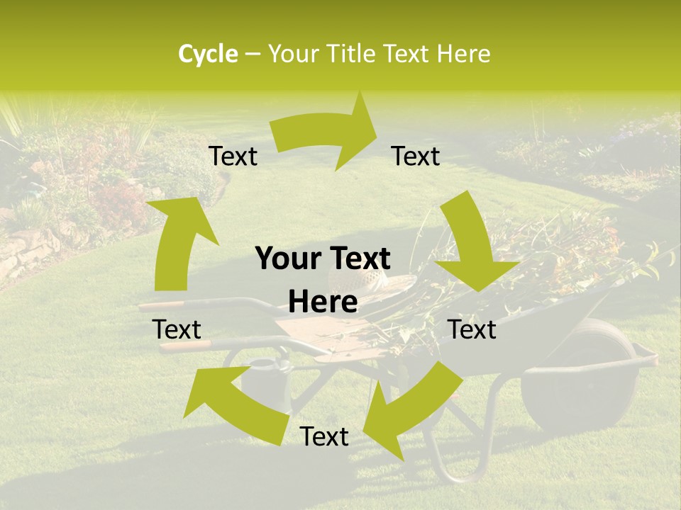 Late Summer Verdigris Embellishment PowerPoint Template