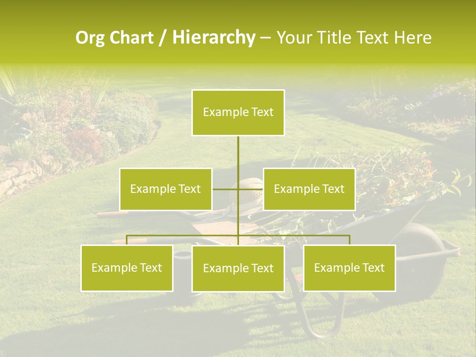 Late Summer Verdigris Embellishment PowerPoint Template