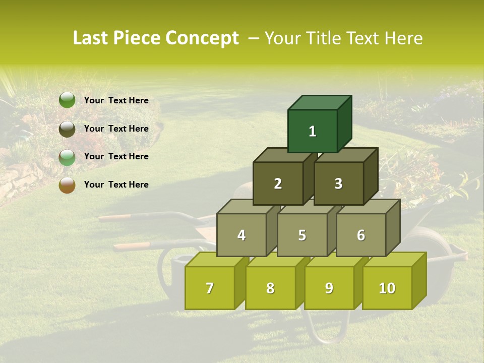 Late Summer Verdigris Embellishment PowerPoint Template