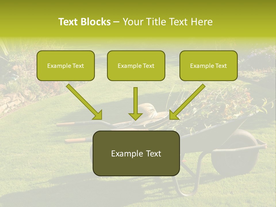 Late Summer Verdigris Embellishment PowerPoint Template