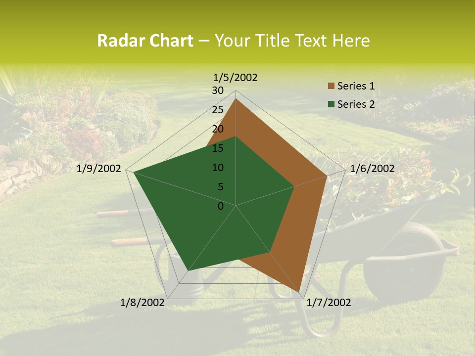 Late Summer Verdigris Embellishment PowerPoint Template