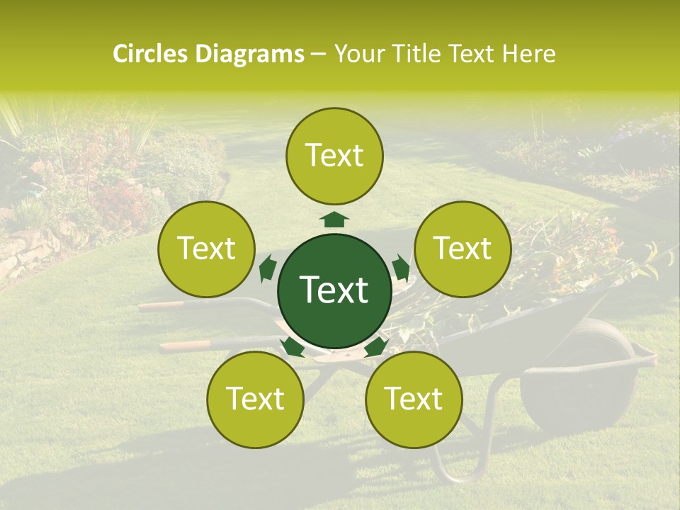 Late Summer Verdigris Embellishment PowerPoint Template