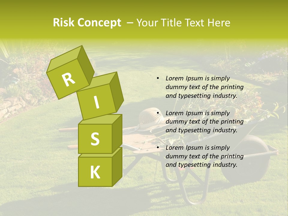 Late Summer Verdigris Embellishment PowerPoint Template