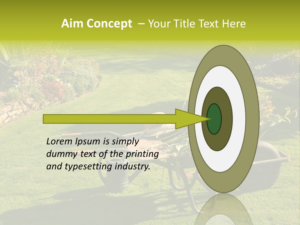 Late Summer Verdigris Embellishment PowerPoint Template