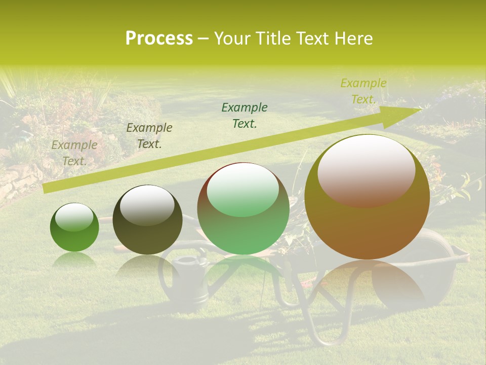 Late Summer Verdigris Embellishment PowerPoint Template