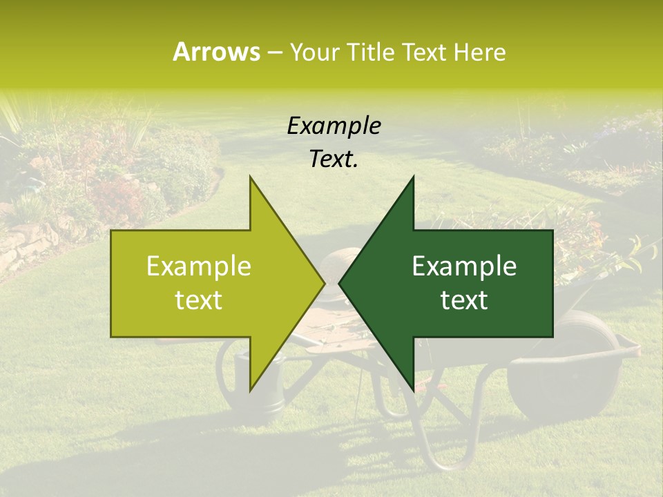 Late Summer Verdigris Embellishment PowerPoint Template