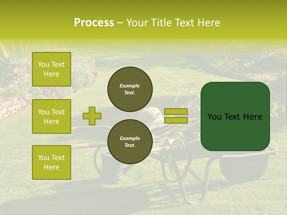 Late Summer Verdigris Embellishment PowerPoint Template