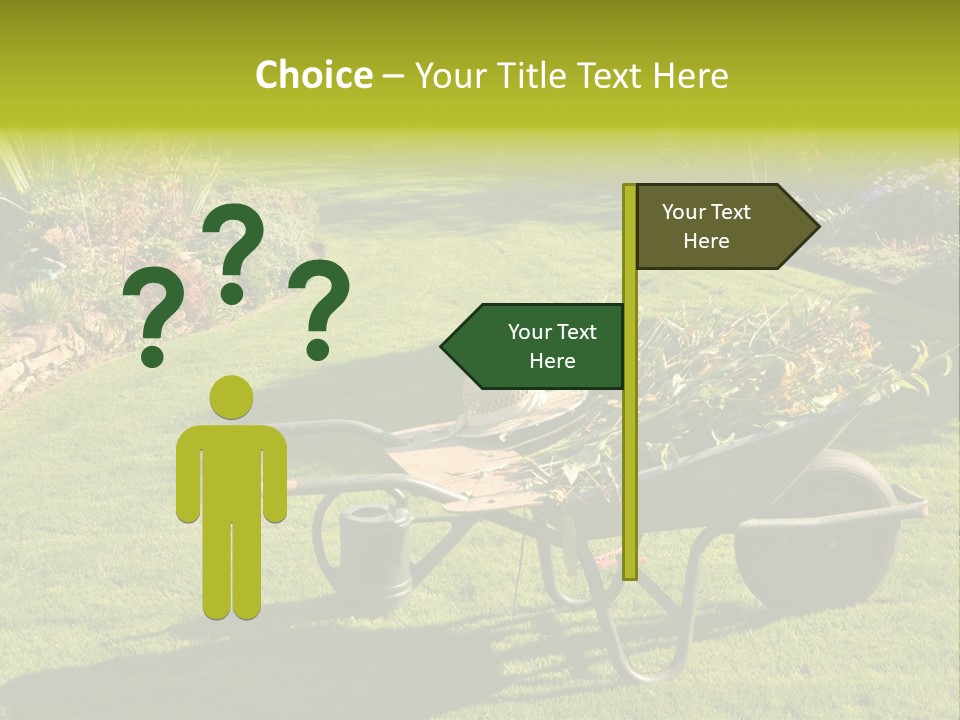 Late Summer Verdigris Embellishment PowerPoint Template