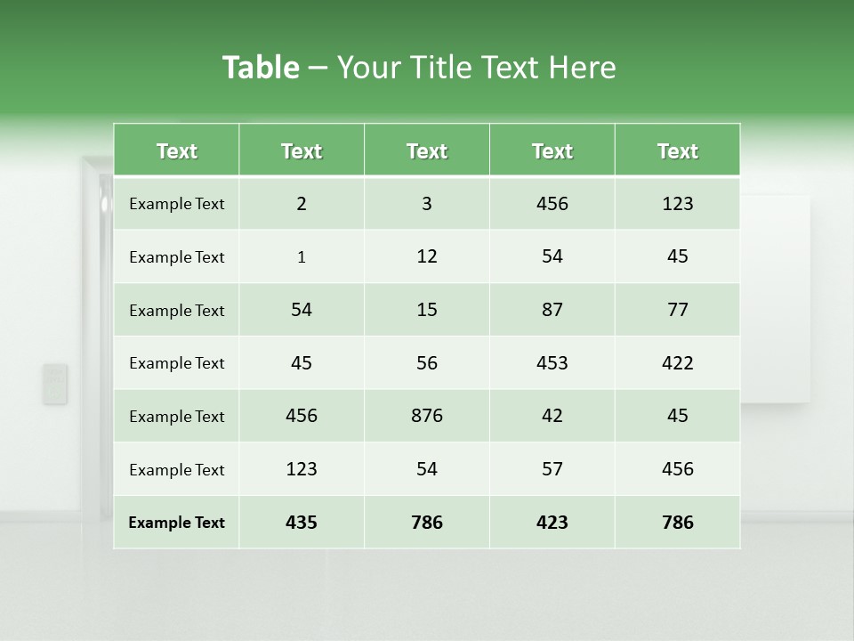 Modern Hotel Office PowerPoint Template
