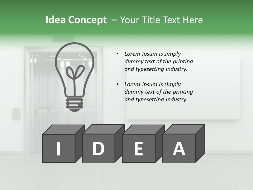 Modern Hotel Office PowerPoint Template