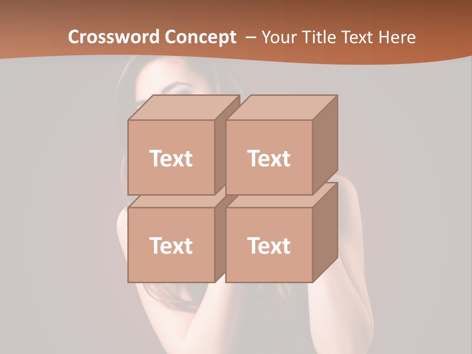 Technologie Fashion Selbstvertrauen PowerPoint Template