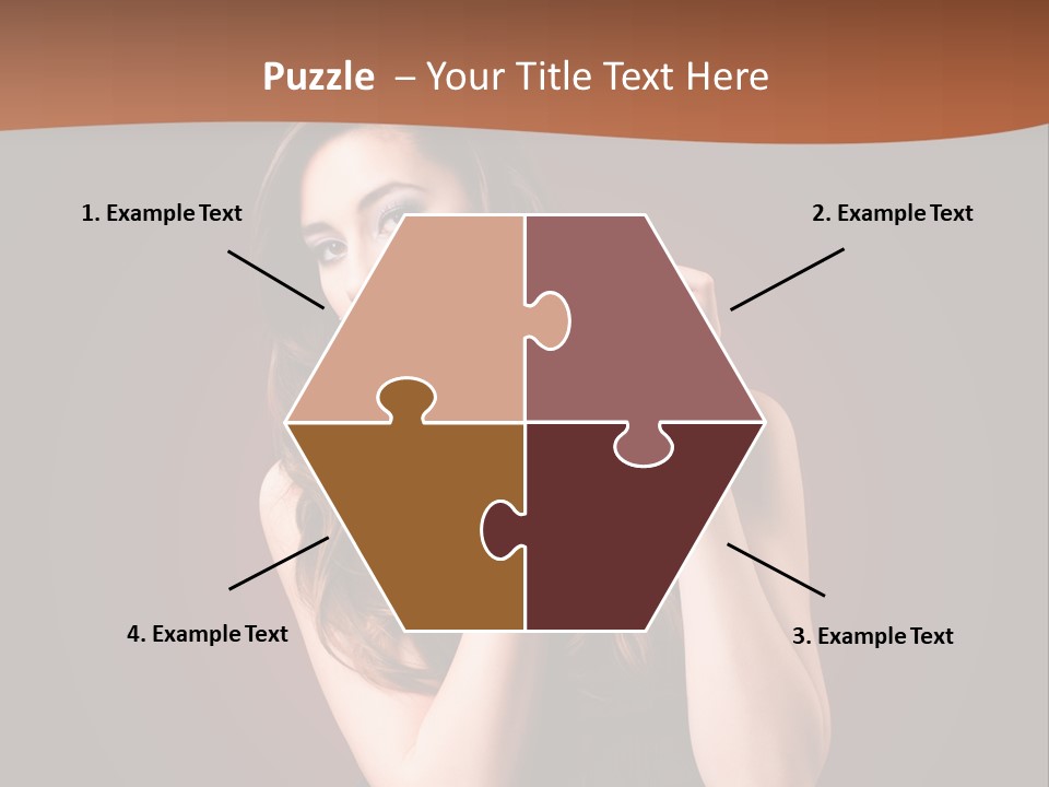 Technologie Fashion Selbstvertrauen PowerPoint Template