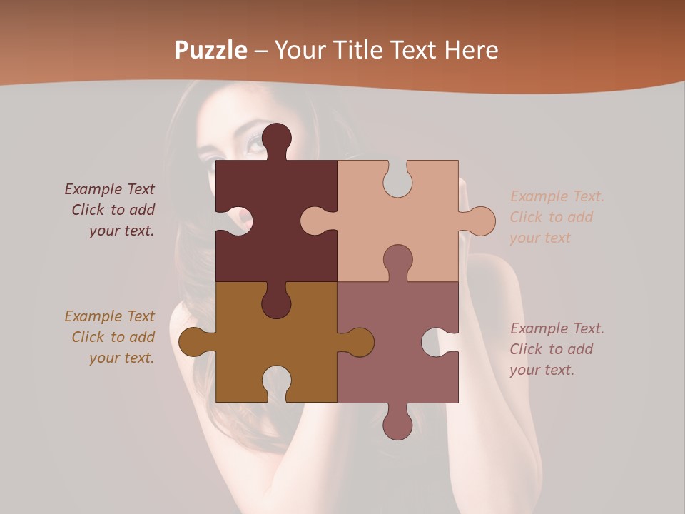 Technologie Fashion Selbstvertrauen PowerPoint Template