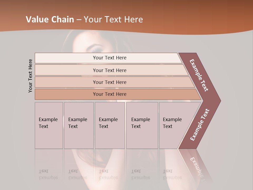 Technologie Fashion Selbstvertrauen PowerPoint Template