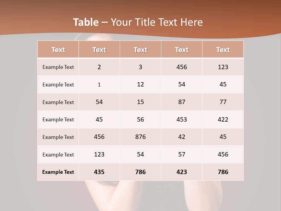 Technologie Fashion Selbstvertrauen PowerPoint Template