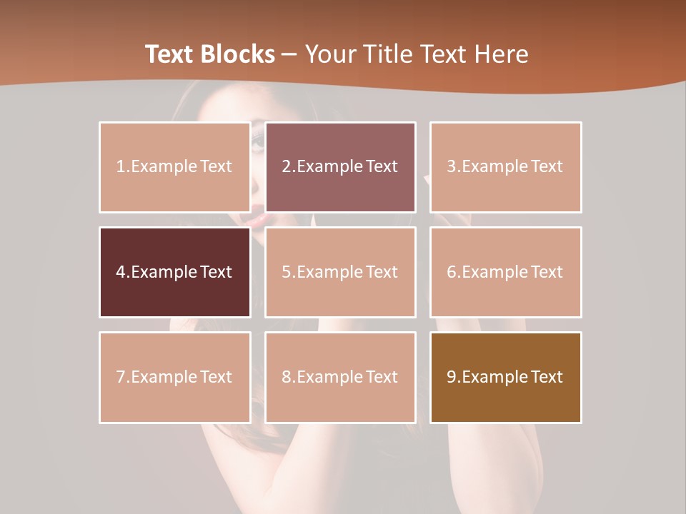 Technologie Fashion Selbstvertrauen PowerPoint Template