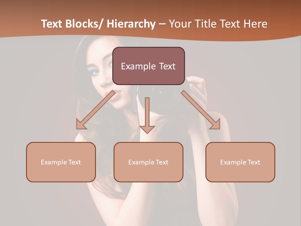 Technologie Fashion Selbstvertrauen PowerPoint Template