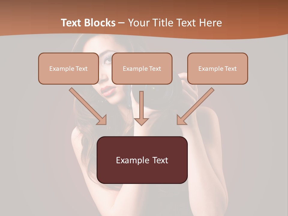 Technologie Fashion Selbstvertrauen PowerPoint Template