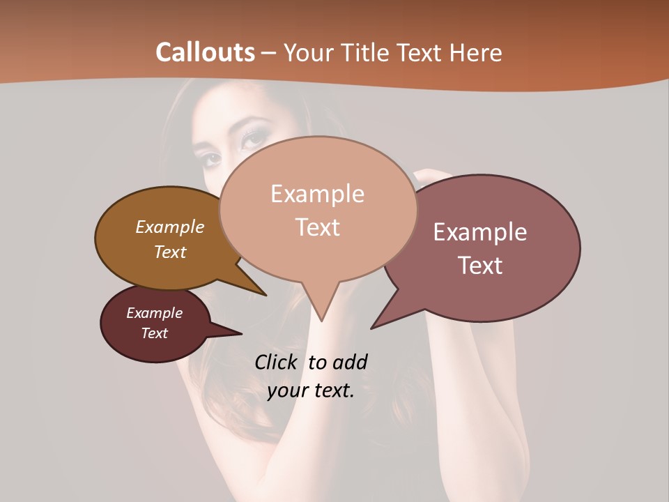 Technologie Fashion Selbstvertrauen PowerPoint Template