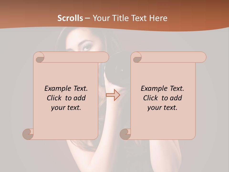 Technologie Fashion Selbstvertrauen PowerPoint Template