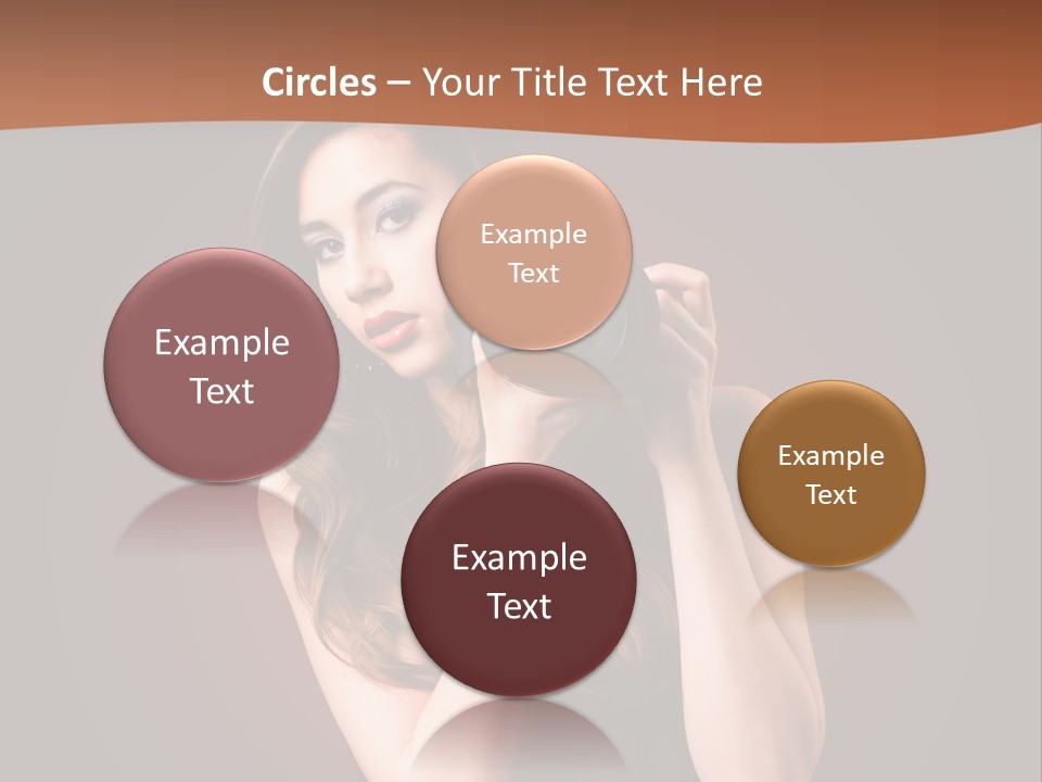 Technologie Fashion Selbstvertrauen PowerPoint Template