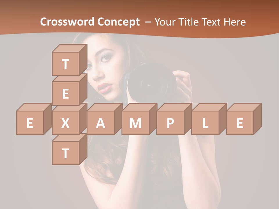 Technologie Fashion Selbstvertrauen PowerPoint Template