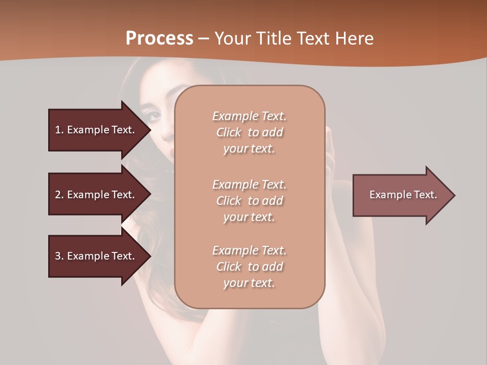 Technologie Fashion Selbstvertrauen PowerPoint Template