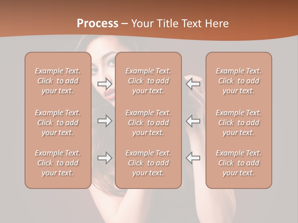 Technologie Fashion Selbstvertrauen PowerPoint Template
