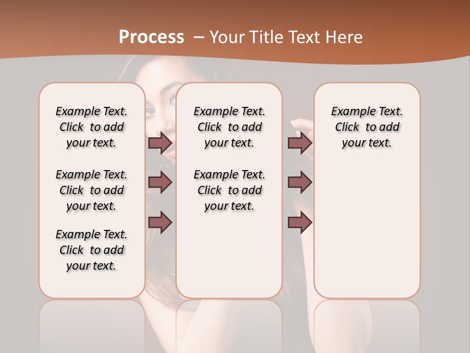 Technologie Fashion Selbstvertrauen PowerPoint Template