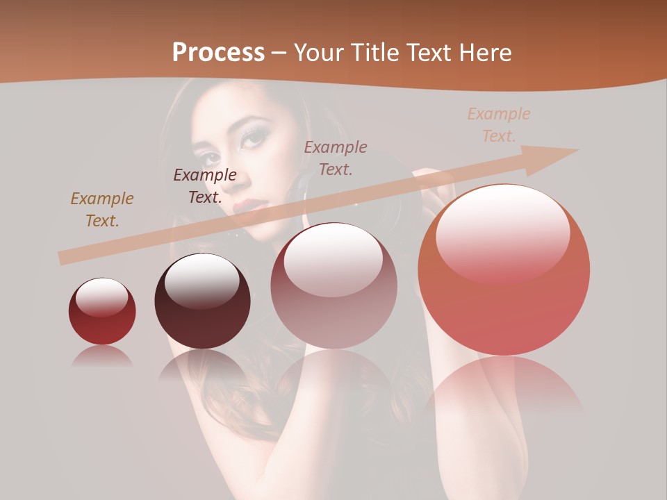 Technologie Fashion Selbstvertrauen PowerPoint Template