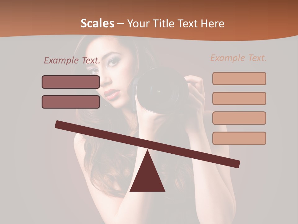 Technologie Fashion Selbstvertrauen PowerPoint Template