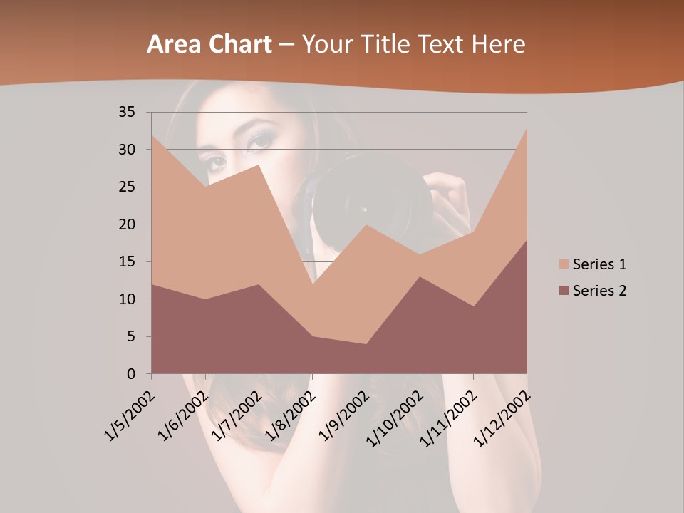 Technologie Fashion Selbstvertrauen PowerPoint Template