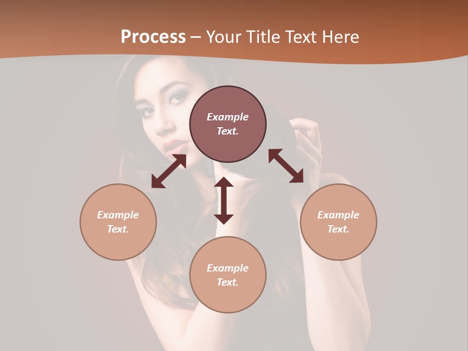 Technologie Fashion Selbstvertrauen PowerPoint Template