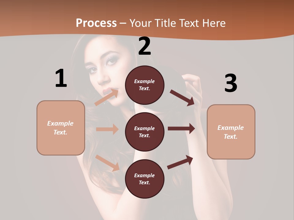 Technologie Fashion Selbstvertrauen PowerPoint Template